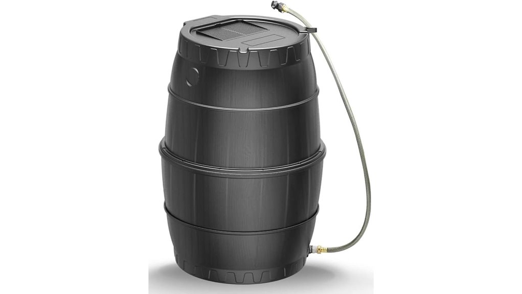 squeeze 50 gallon rain barrel