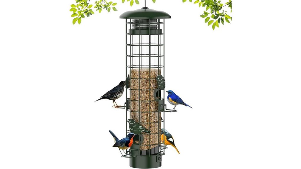 squirrel proof 3lb metal feeder