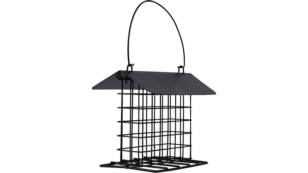 squirrel proof weatherproof suet feeder