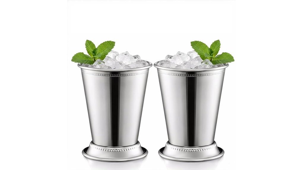 stainless 12oz mint julep