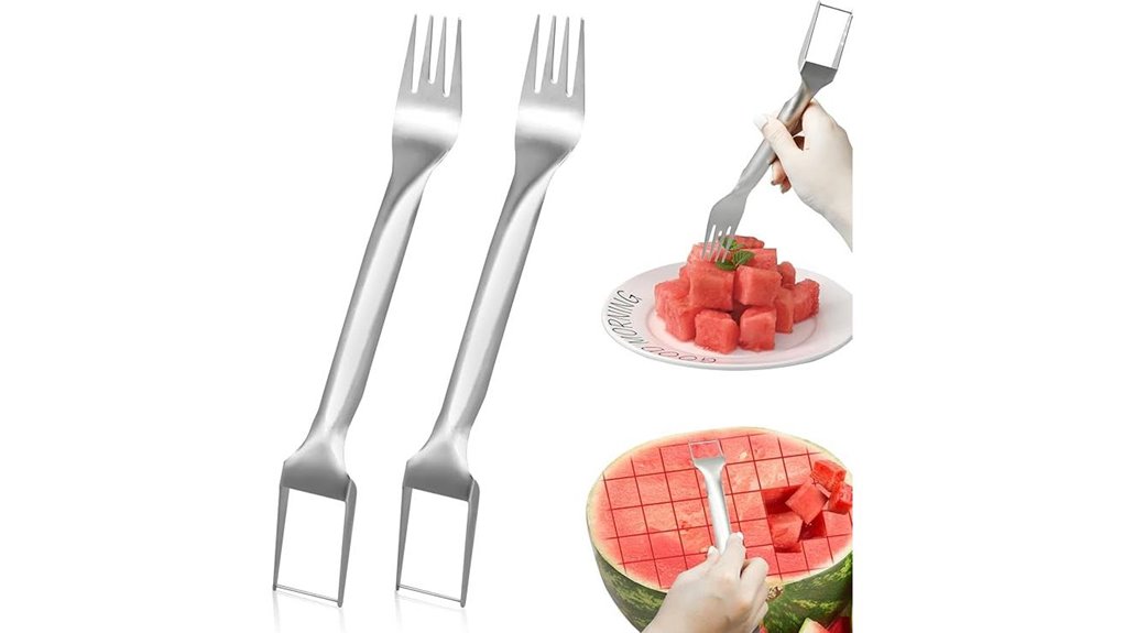 stainless 2 in 1 watermelon slicer