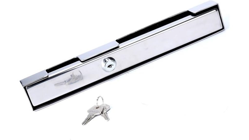 stainless high security outboard lock