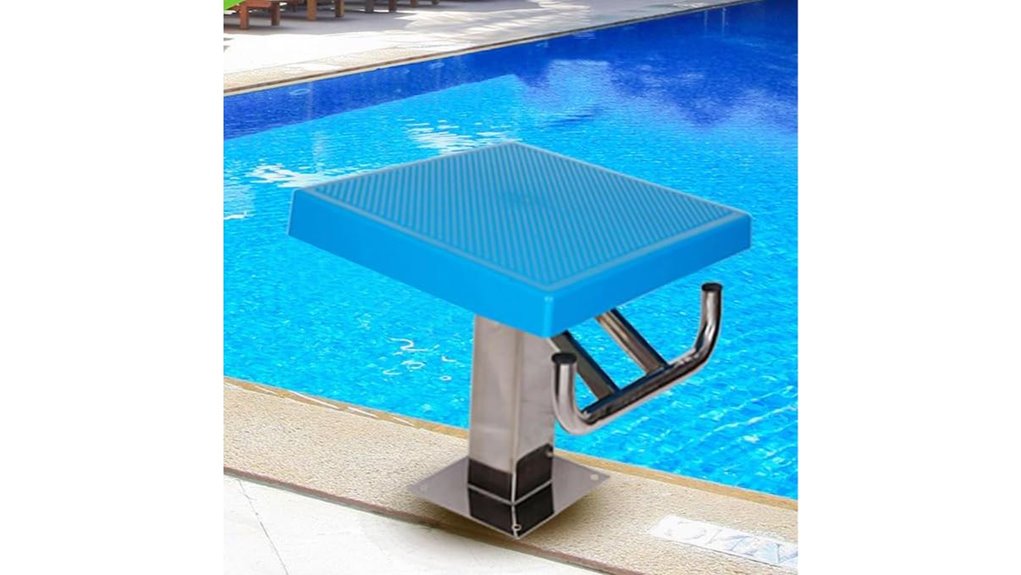 stainless one step pool block