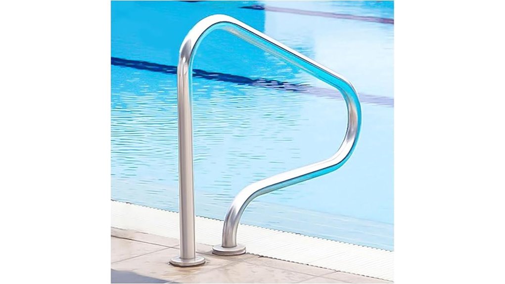 stainless steel 330 lb rail