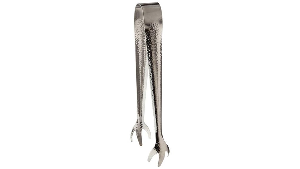 stainless steel claw style tongs
