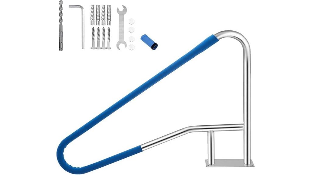 stainless steel pool handrail
