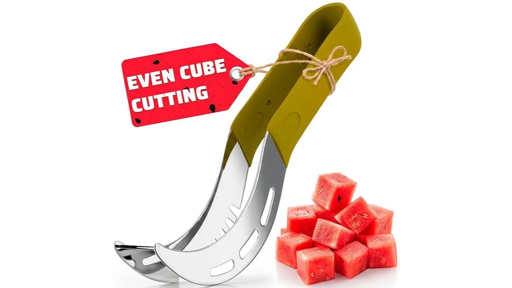 stainless steel watermelon slicer