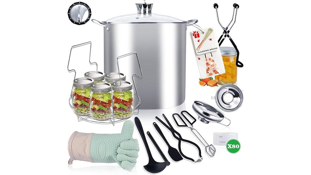 stainless water bath kit