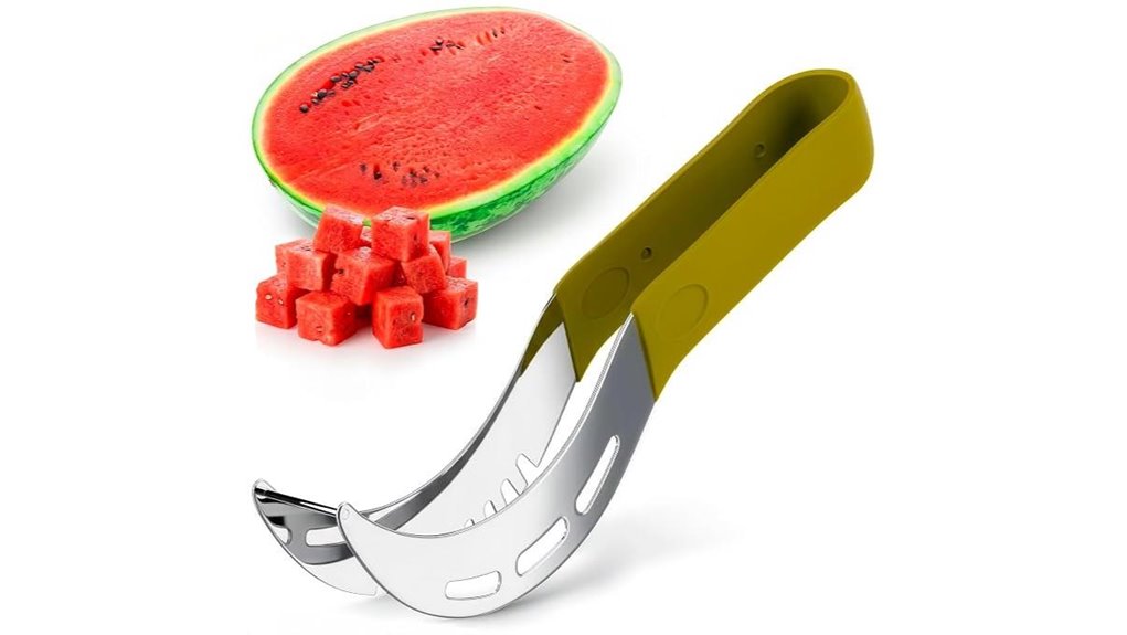 stainless watermelon easy grip