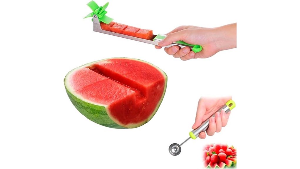 stainless watermelon slicer baller