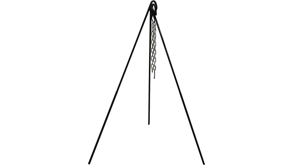 stansport steel cooking tripod