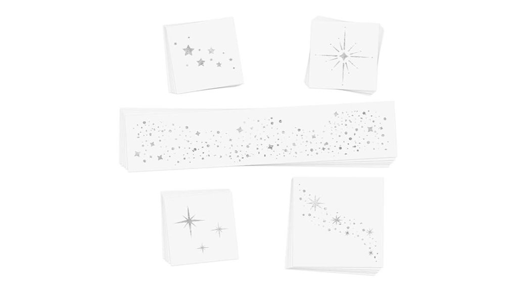 starlight metallic glitter patches