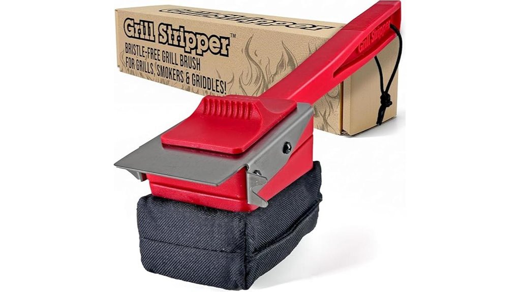 steam grill bristle free scraper