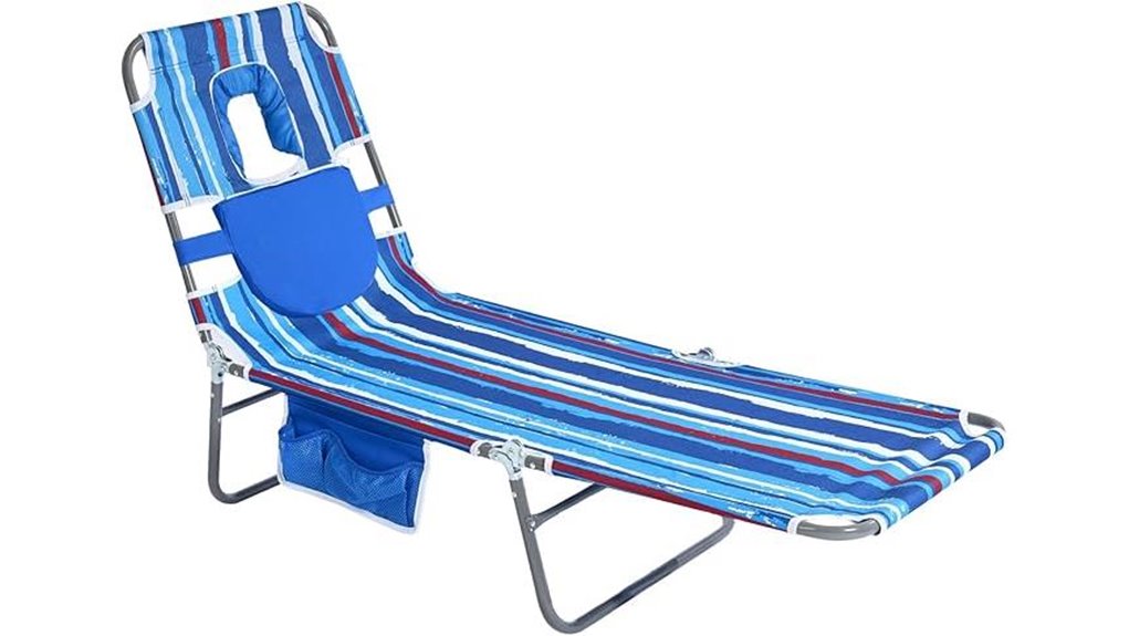 strapped sunnyfeel beach lounger
