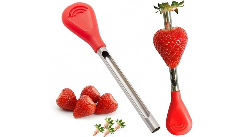 strawberry 5 inch 2 pack huller