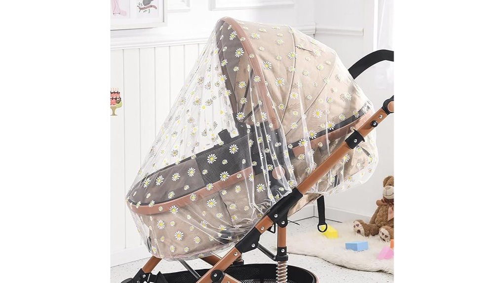 stroller crib mosquito net