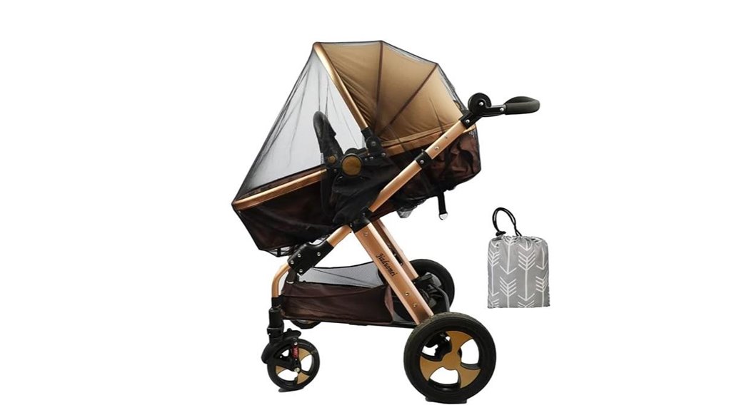 stroller net storage bag