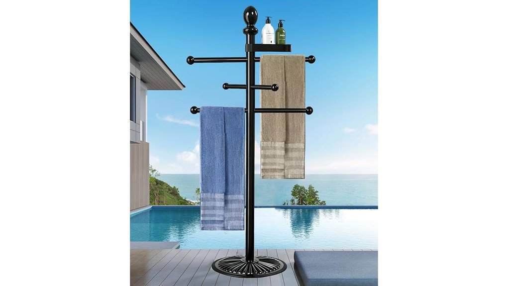 sturdy six bar pool rack