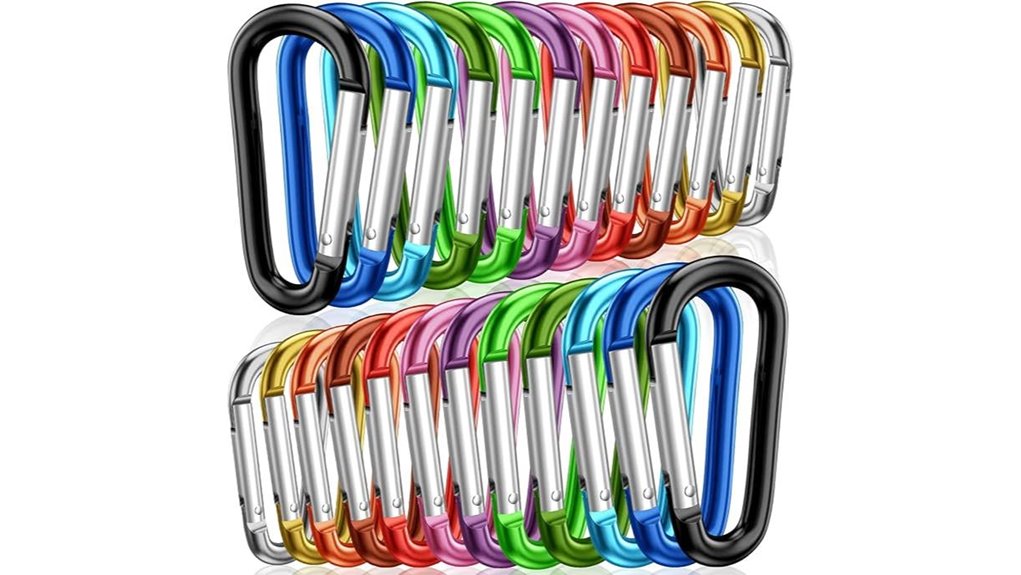 sturme aluminum d ring carabiners