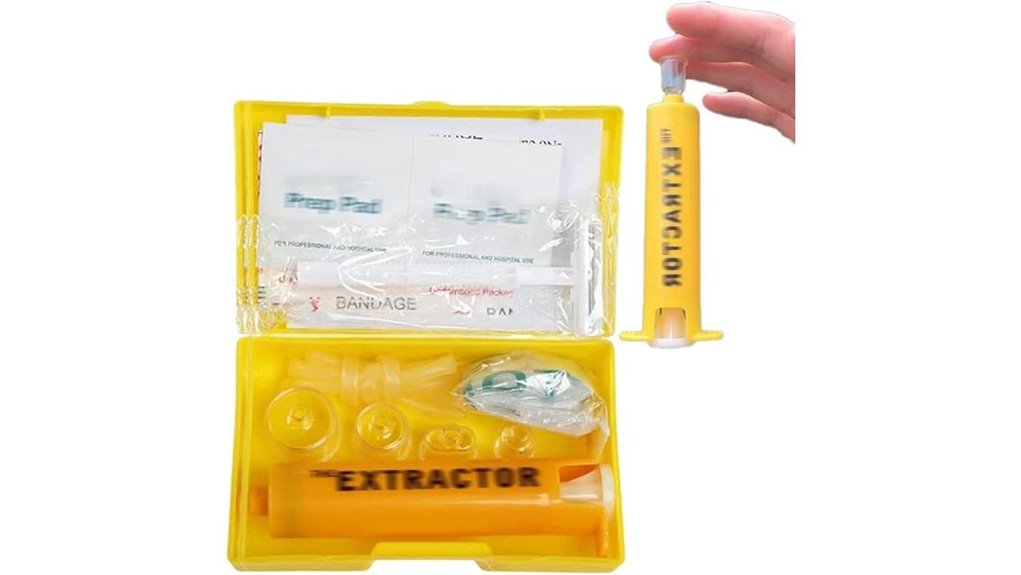suction snakebite aid kit