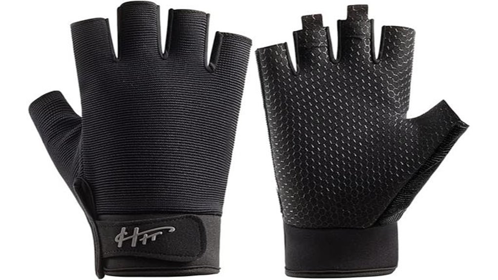 sujayu fingerless water gloves