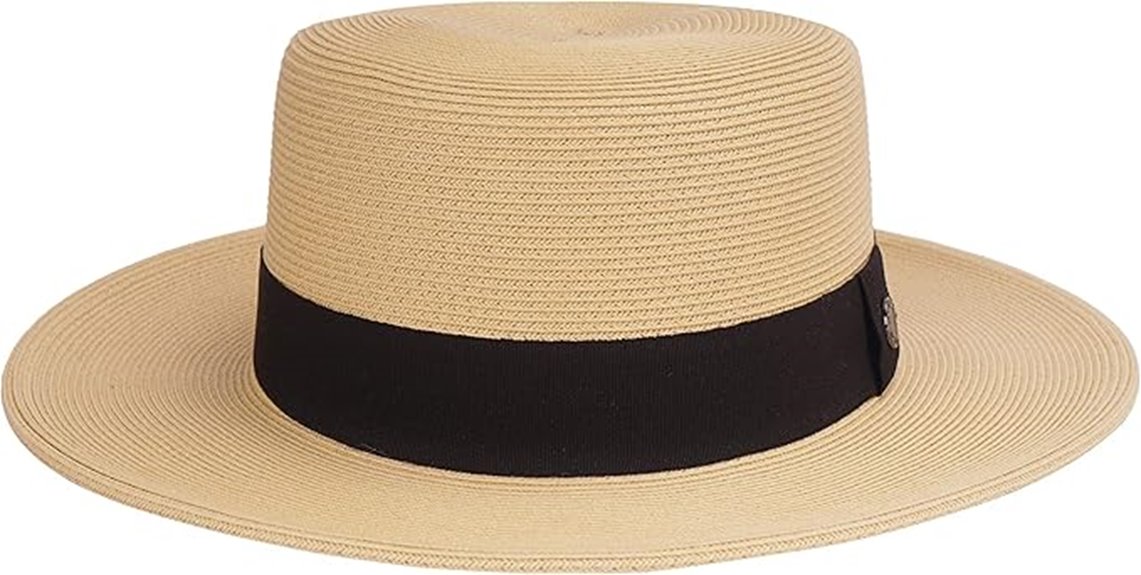 sun protected pineapple star boater