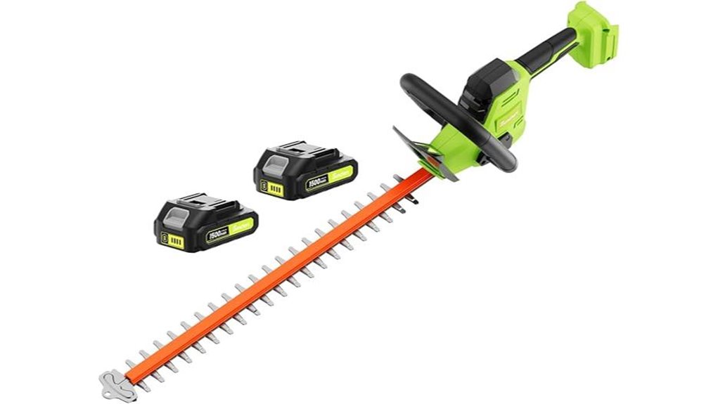 sunchers 20v cordless trimmer