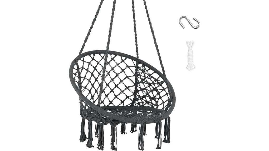 suncreat macrame hammock chair