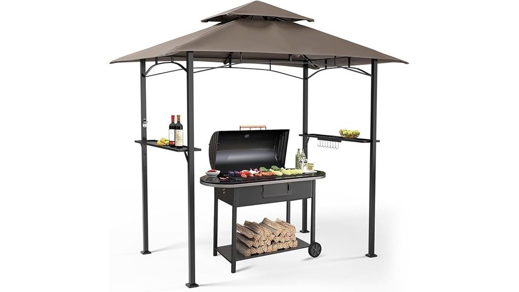 suncrown 8x5 grill gazebo