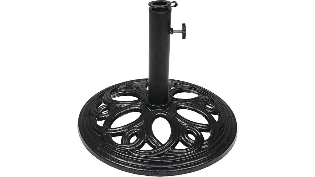 sunnydaze 24lb 18 cast iron