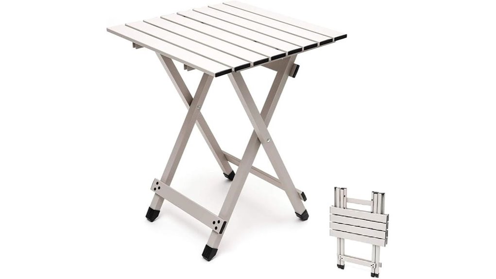 sunnyfeel aluminum folding table