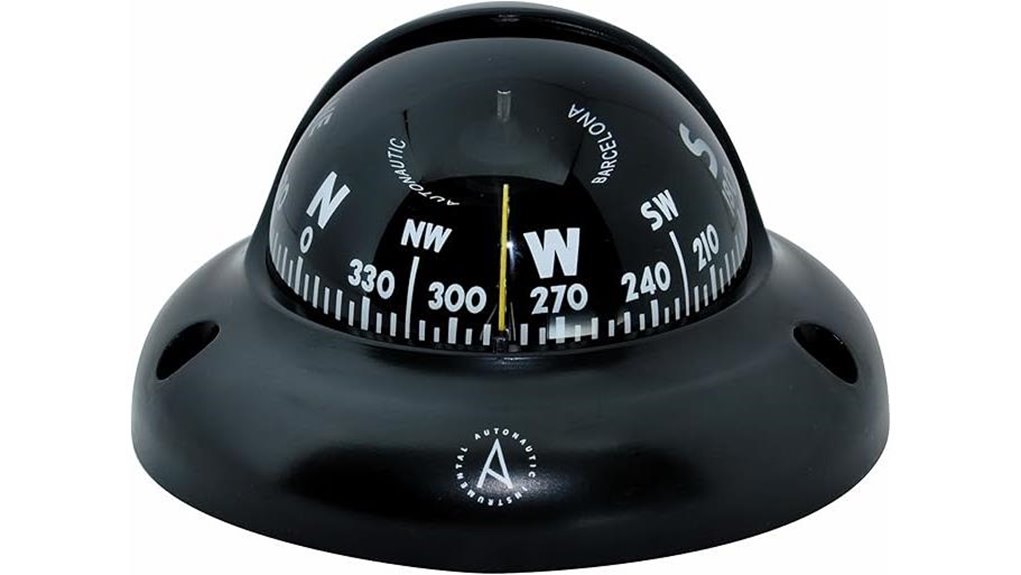 surface mounted rib dinghy compass
