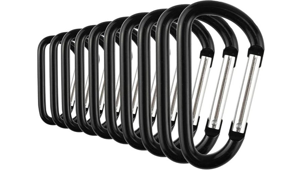swatom black aluminum snap