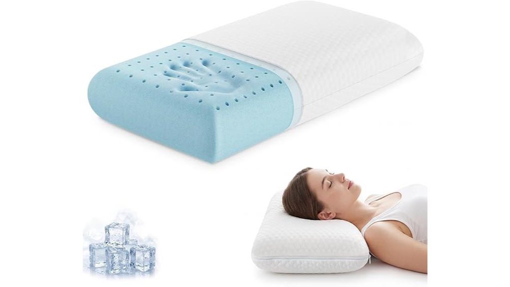 sweetcrispy gel cooling pillow