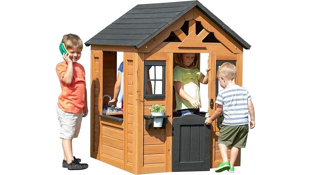 sweetwater cedar playhouse kitchen