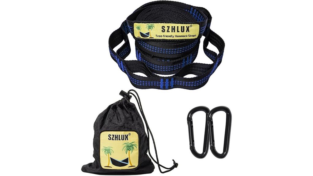 szhlux 10ft carabiner straps