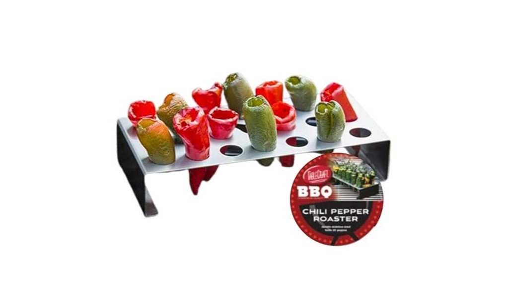 tablecraft stainless 20 compartment rack