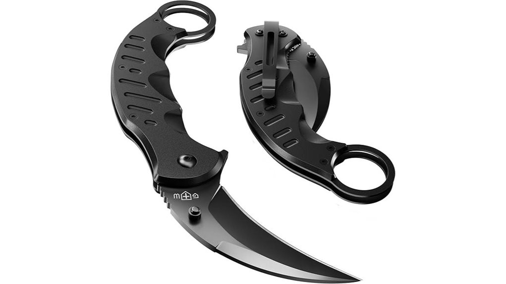 tactical spring assisted pocket karambit