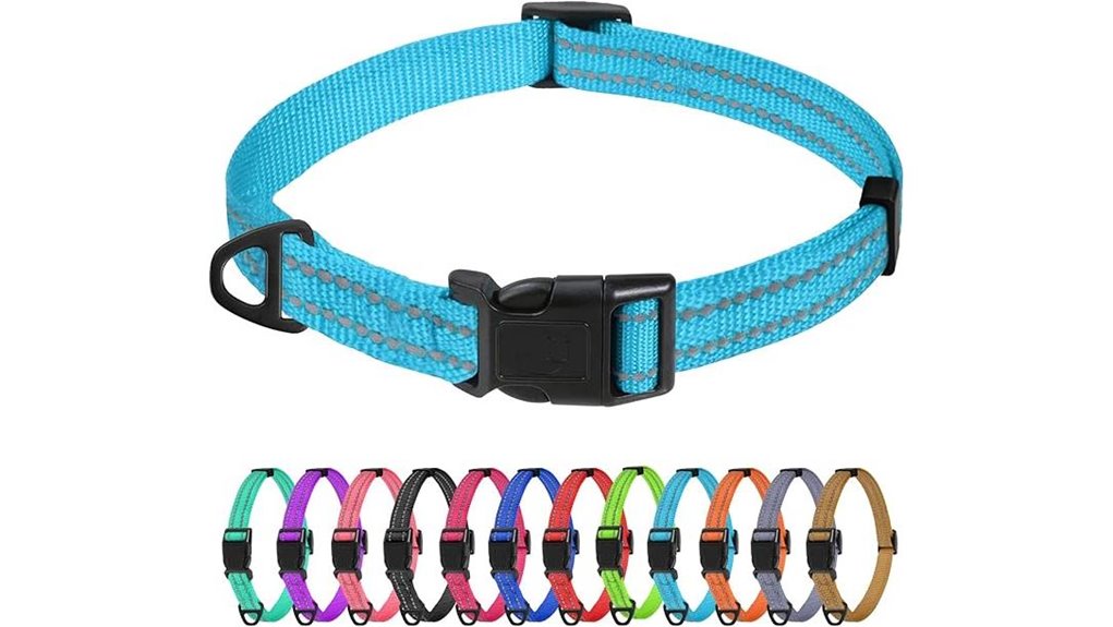 tagme reflective nylon collar