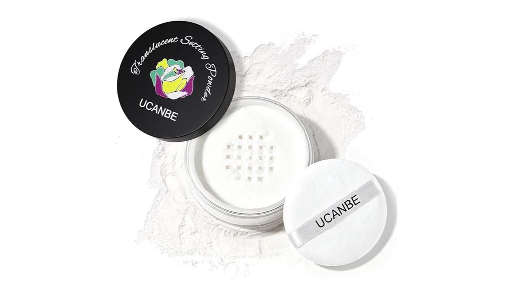 talc free translucent powder