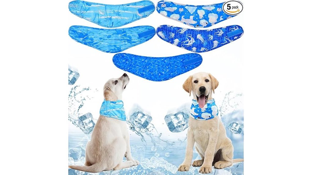 talltalk 5 pack cooling bandanas