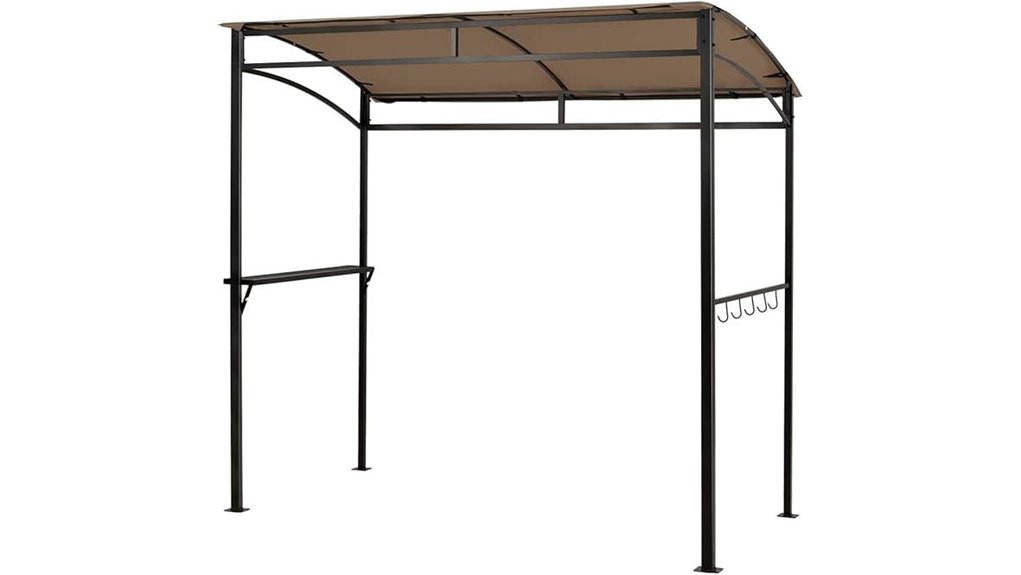 tangkula 7ft grill gazebo
