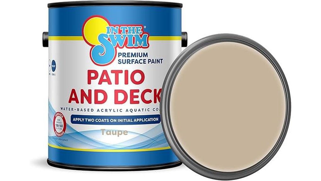 taupe concrete paint gallon