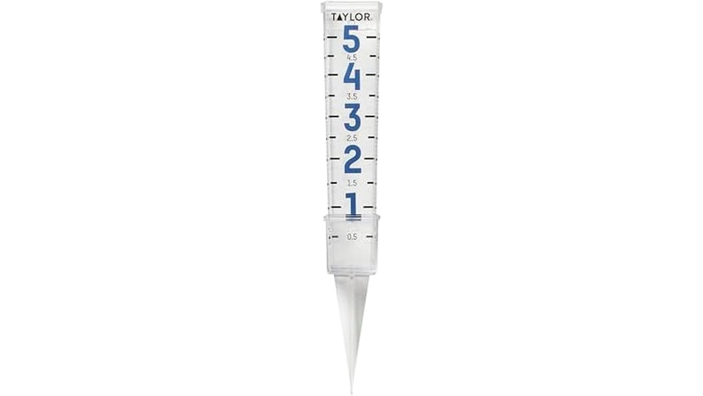 taylor clear 5 inch gauge