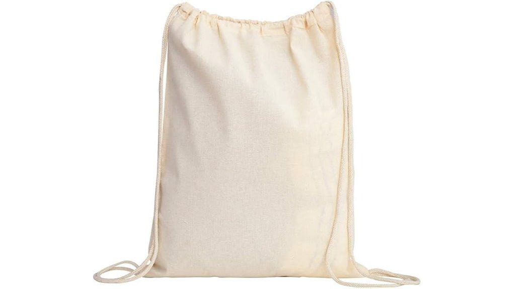tbf canvas drawstring pack