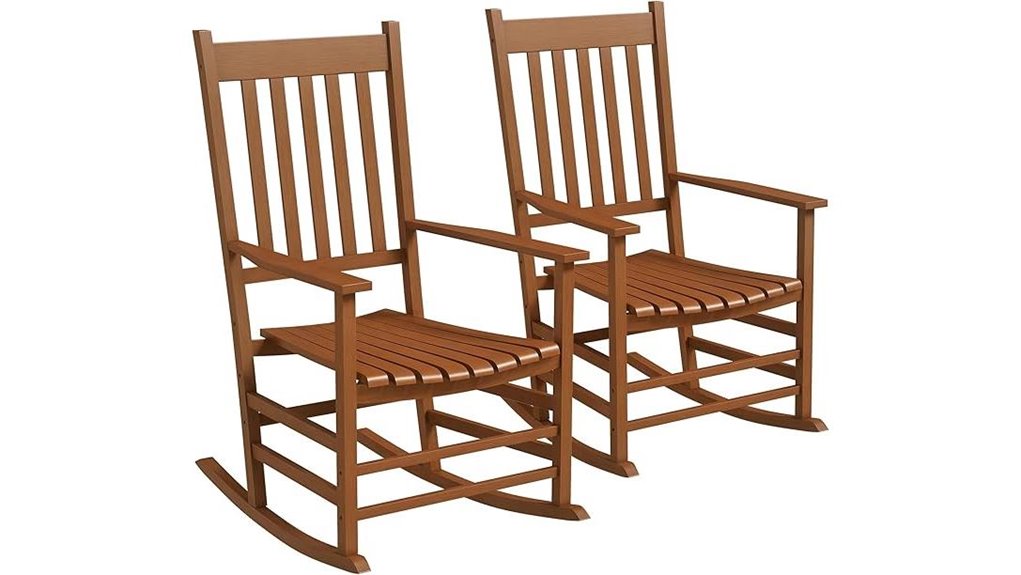 teak patio rocking chairs
