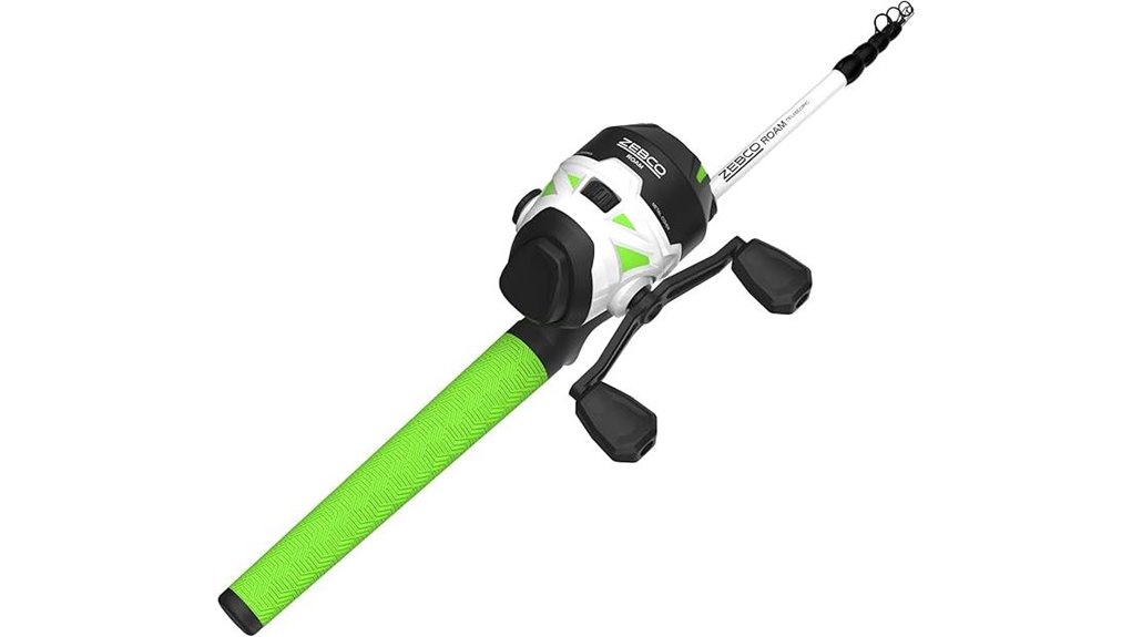 telescopic six foot rod combo