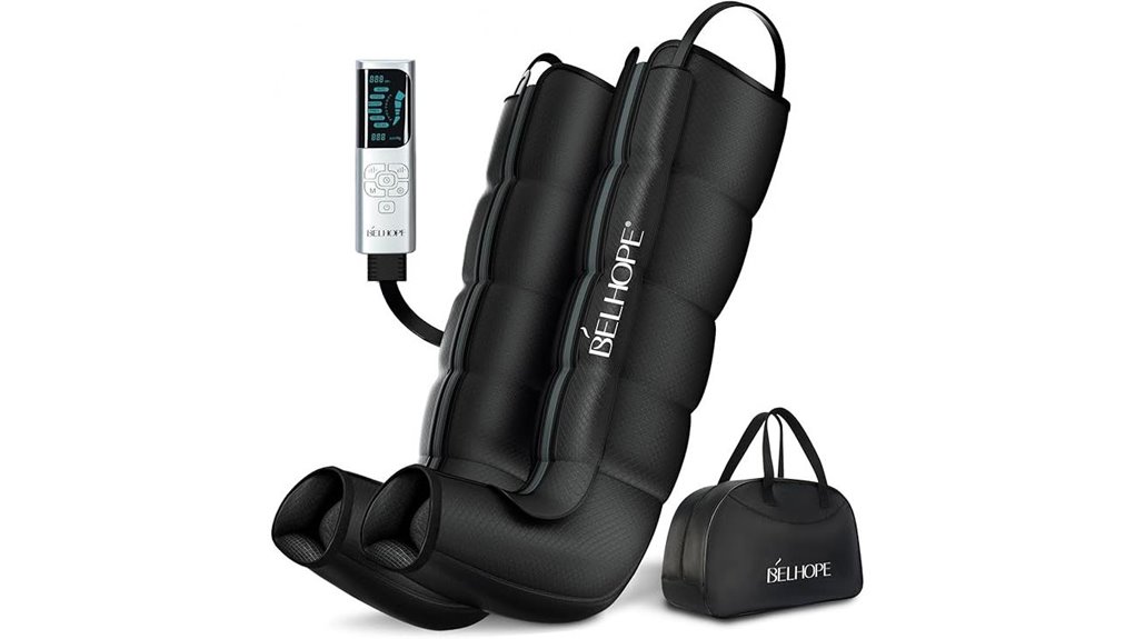 ten chamber leg compression boots