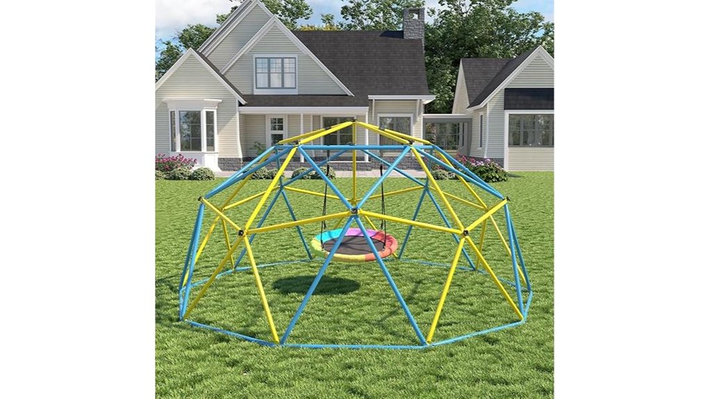 ten foot rainbow dome swing