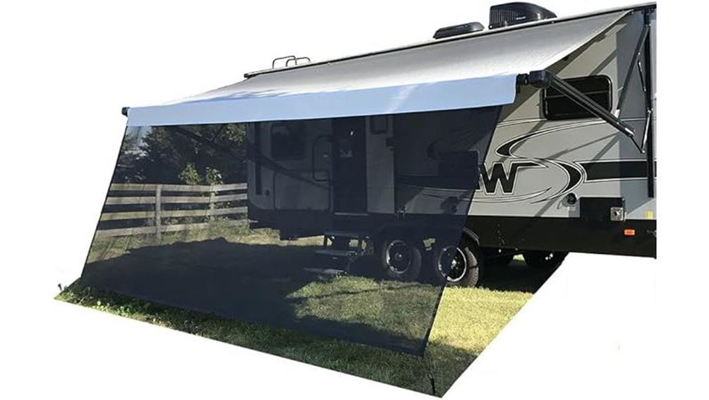 tentproinc 8 x15 mesh awning